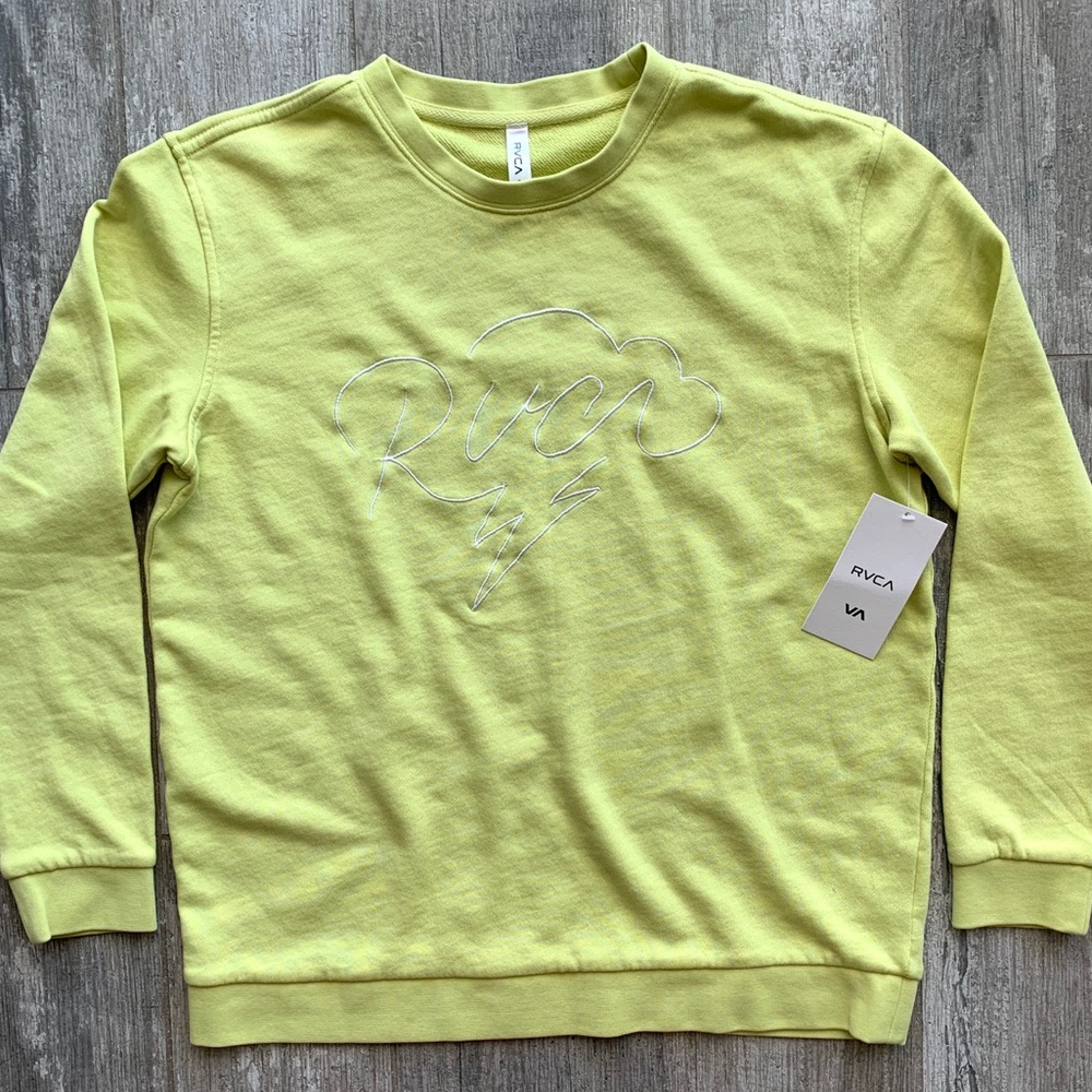 π₯π₯RVCA - WAVE STRUCK PULLOVER SWEATSHIRTπ₯π₯ - Picture 3 of 4